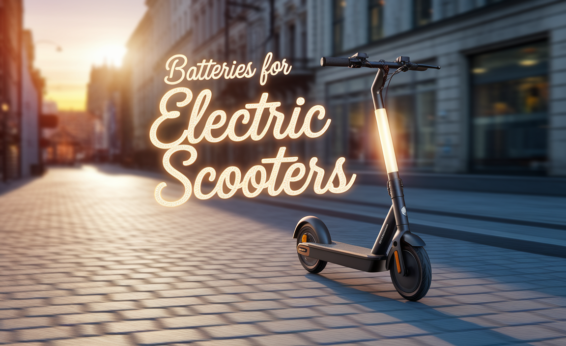 Batteries For Electric Scooters
