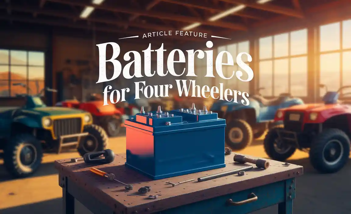 Batteries For Four Wheelers