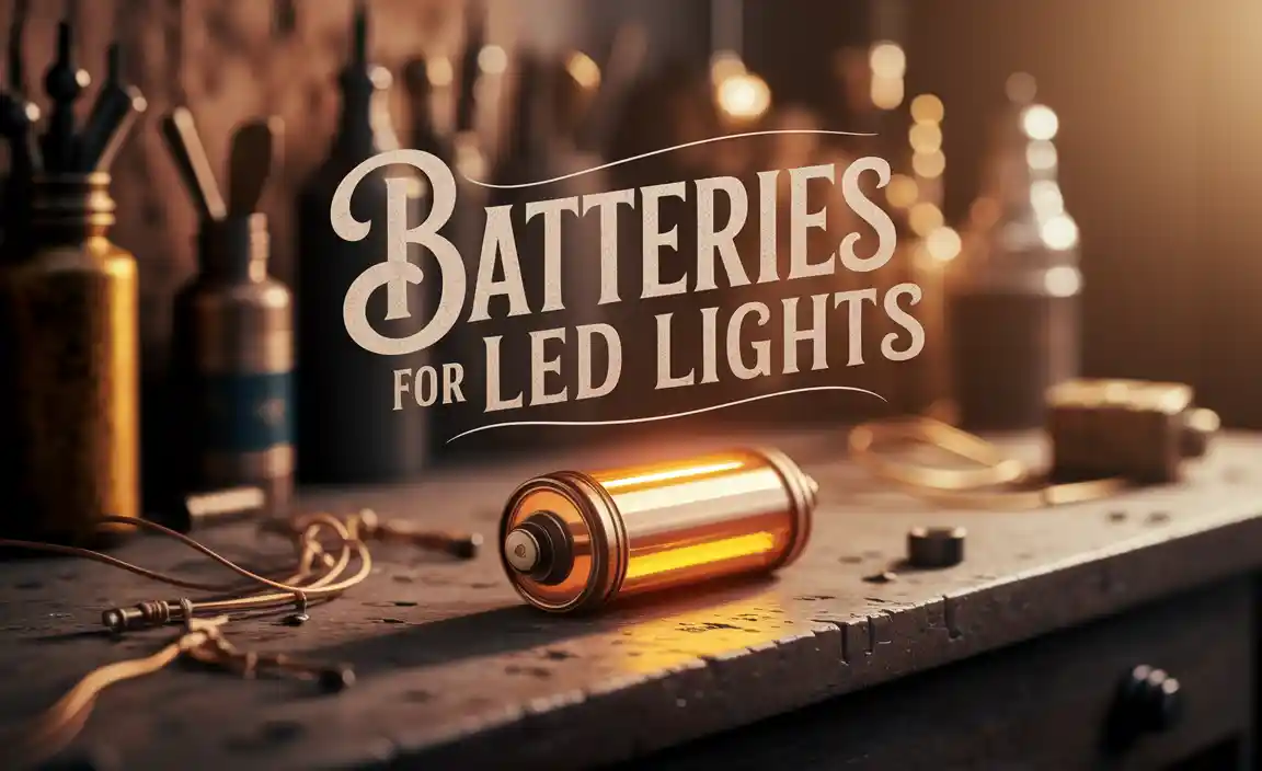 Batteries For Led Lights