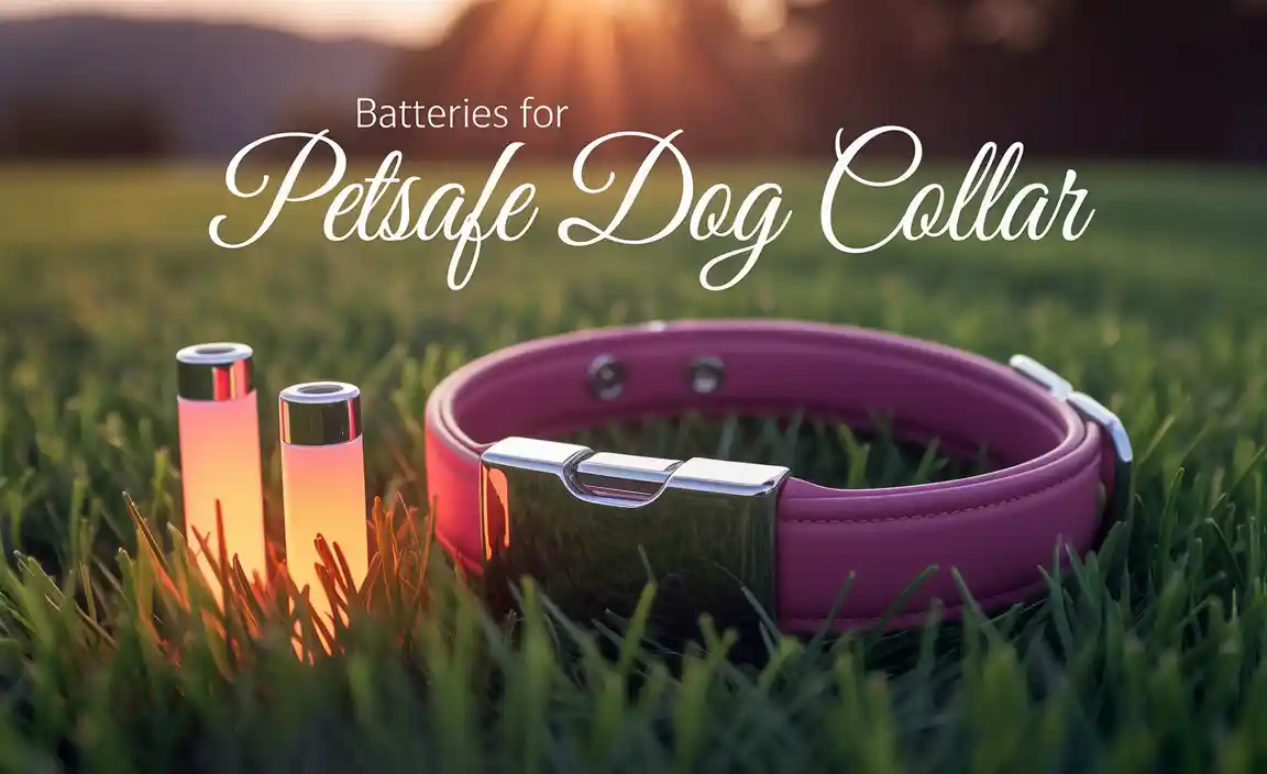 Batteries For Petsafe Dog Collar