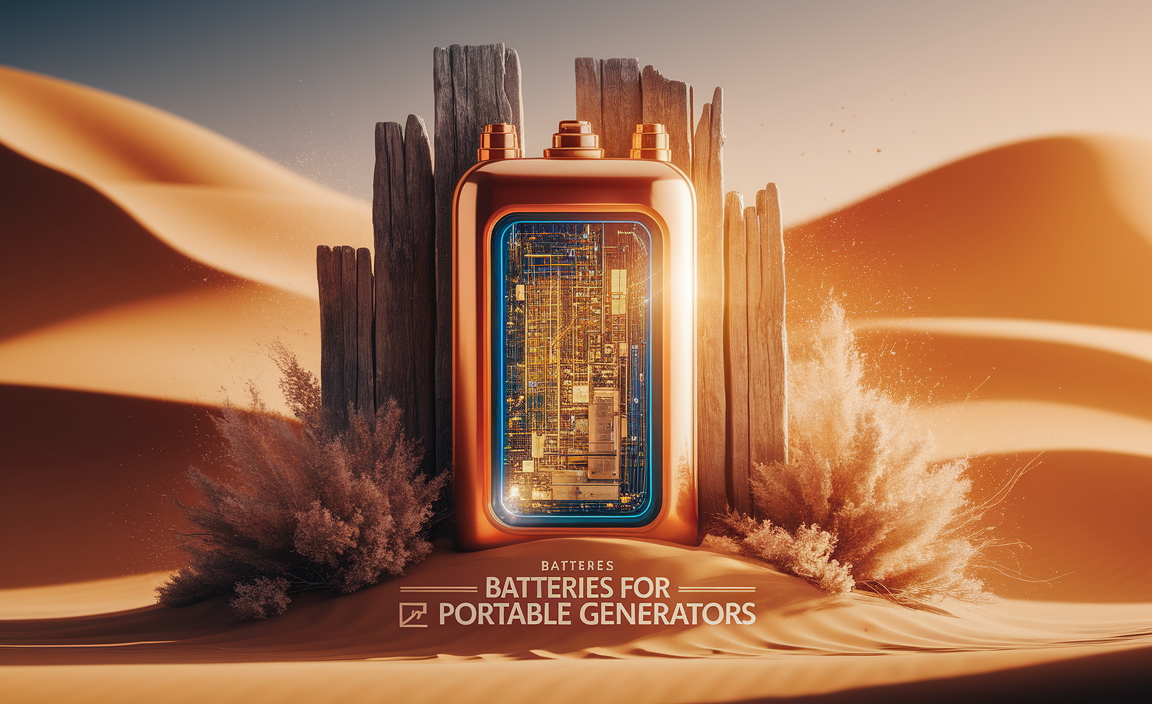 Batteries For Portable Generators