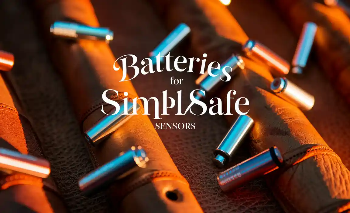 Batteries For Simplisafe Sensors