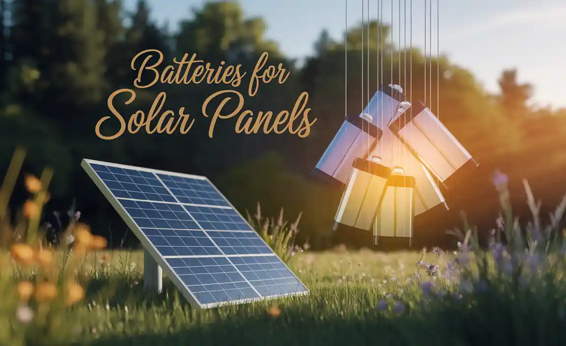 Batteries For Solar Panels
