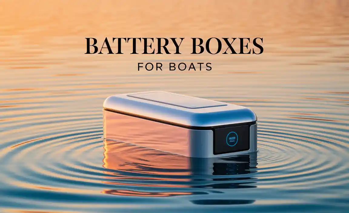 Battery Boxes For Boats