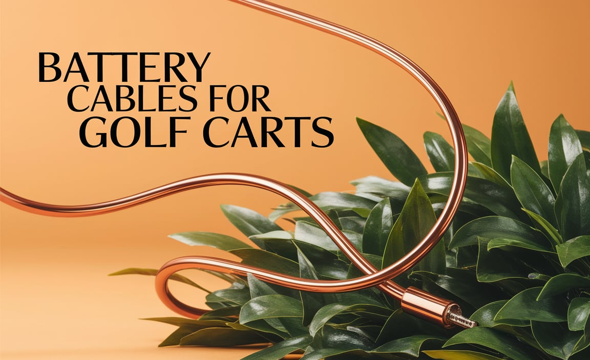 Battery Cables For Golf Carts