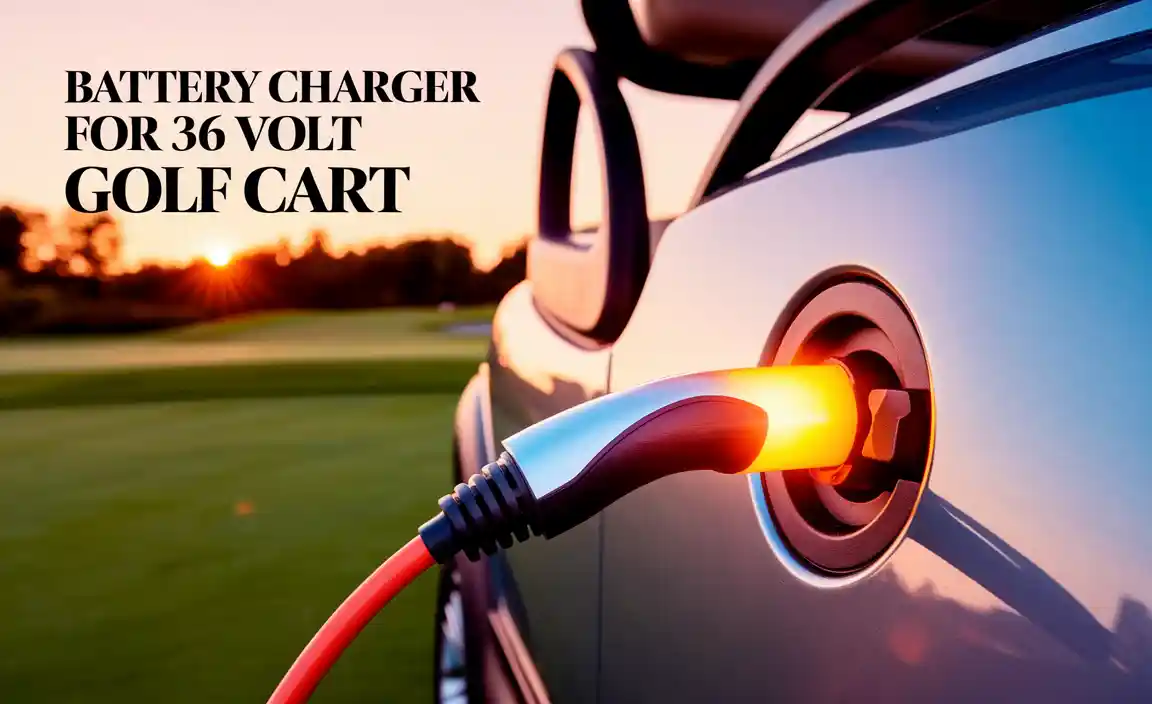 Battery Charger For 36 Volt Golf Cart