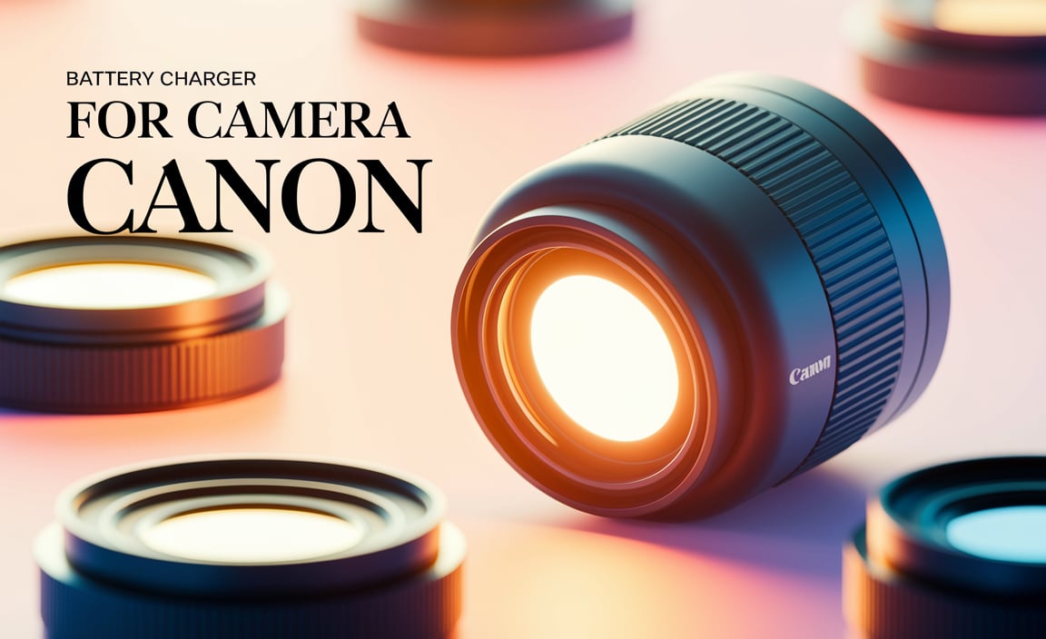 Battery Charger For Camera Canon