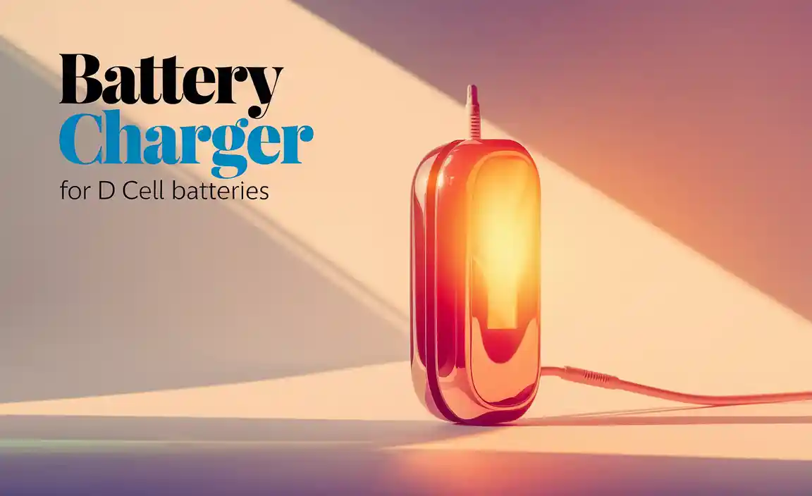 Battery Charger For D Cell Batteries