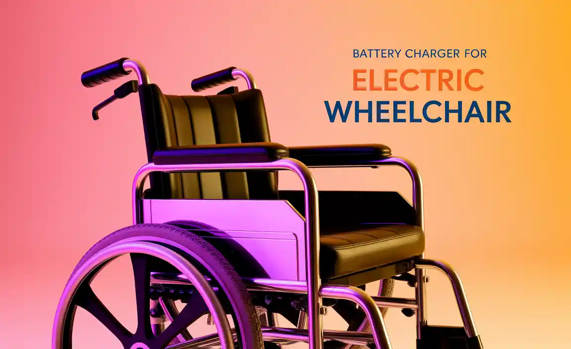Battery Charger For Electric Wheelchair
