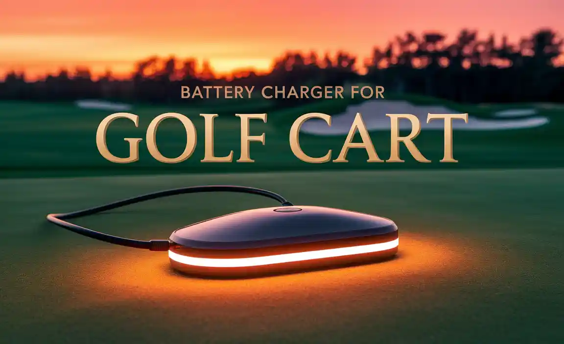 Battery Charger For Golf Cart