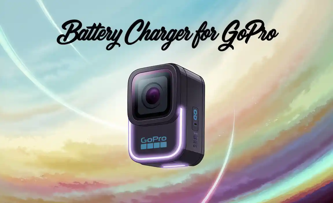 Battery Charger For Gopro