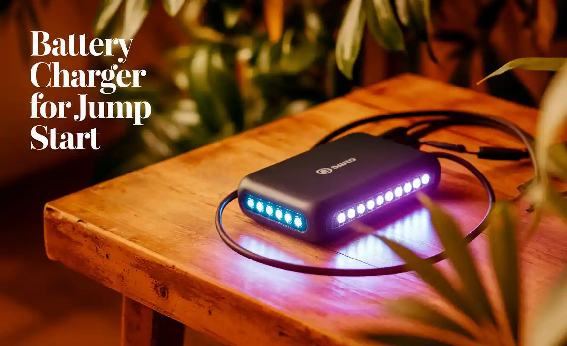 Battery Charger For Jump Start