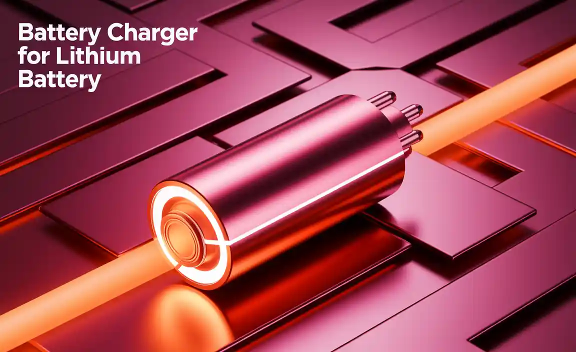 Battery Charger For Lithium Battery