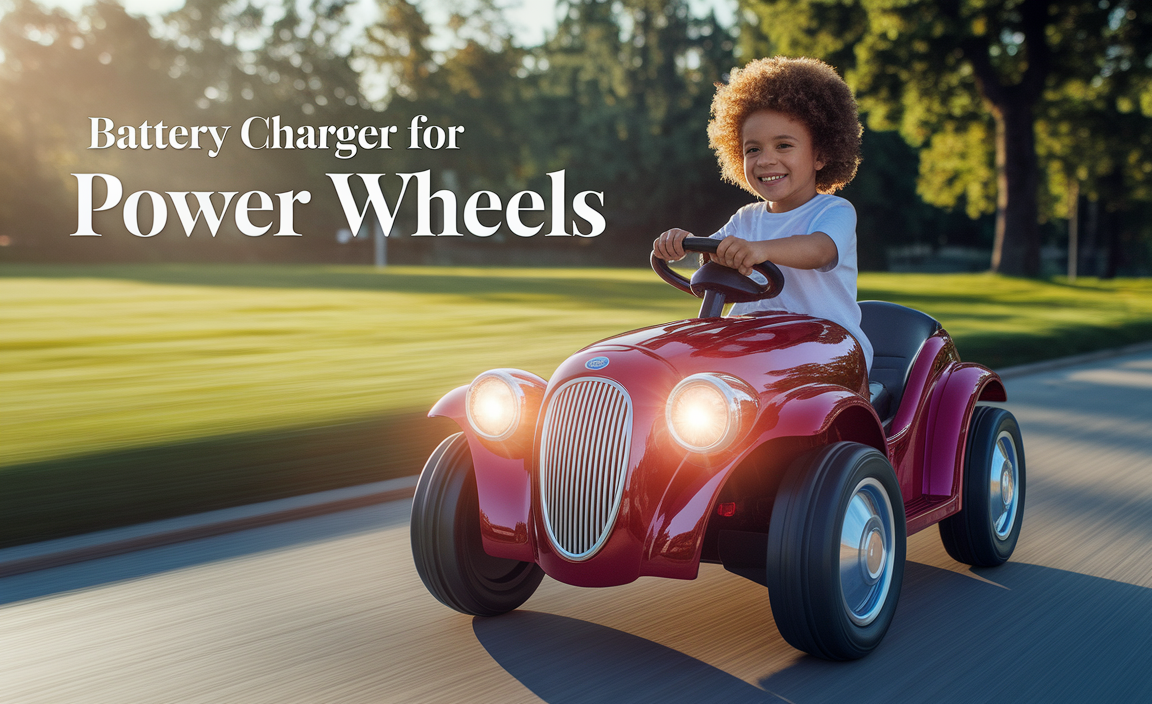 Battery Charger For Power Wheels