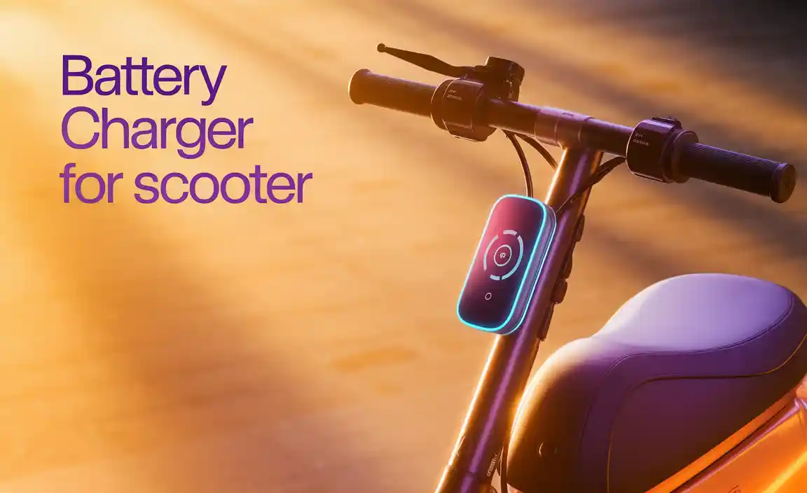 Battery Charger For Scooter
