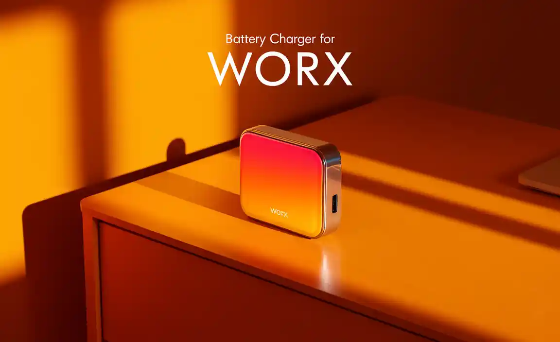 Battery Charger For Worx