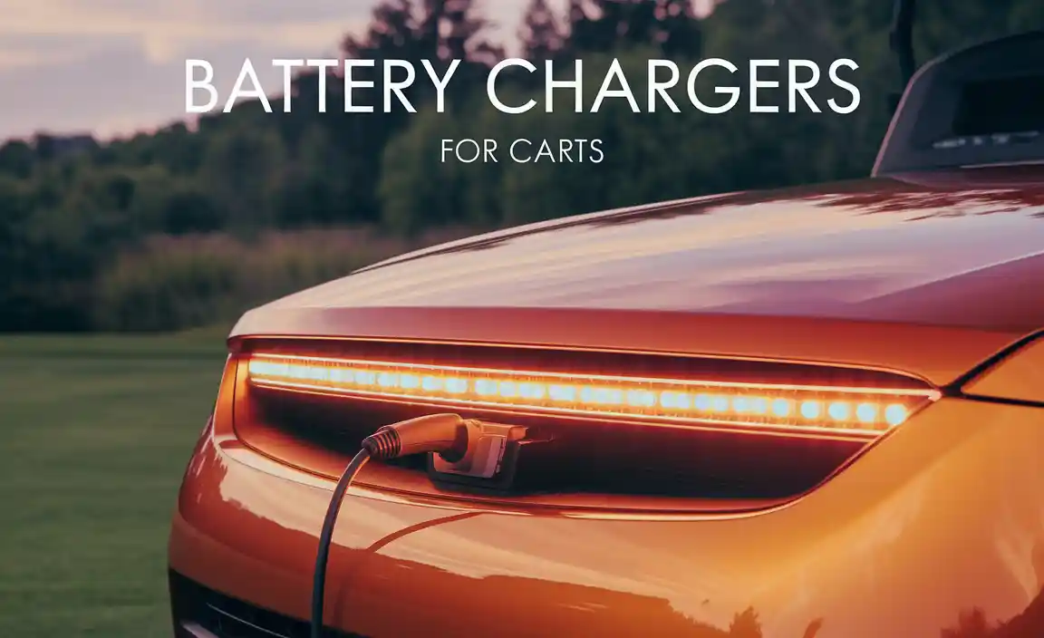 Battery Chargers For Carts