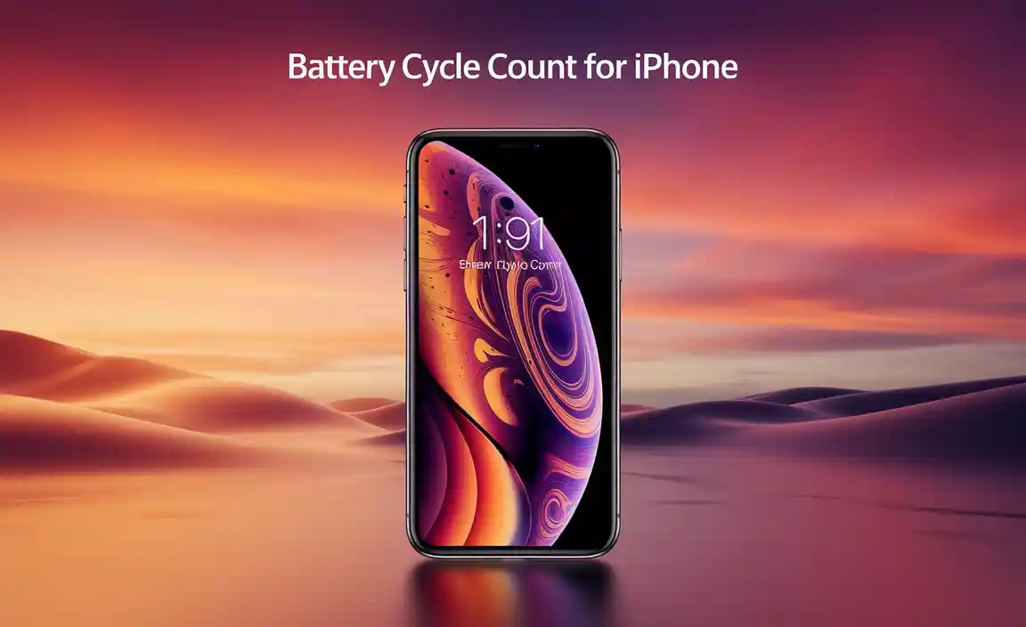 Battery Cycle Count For Iphone