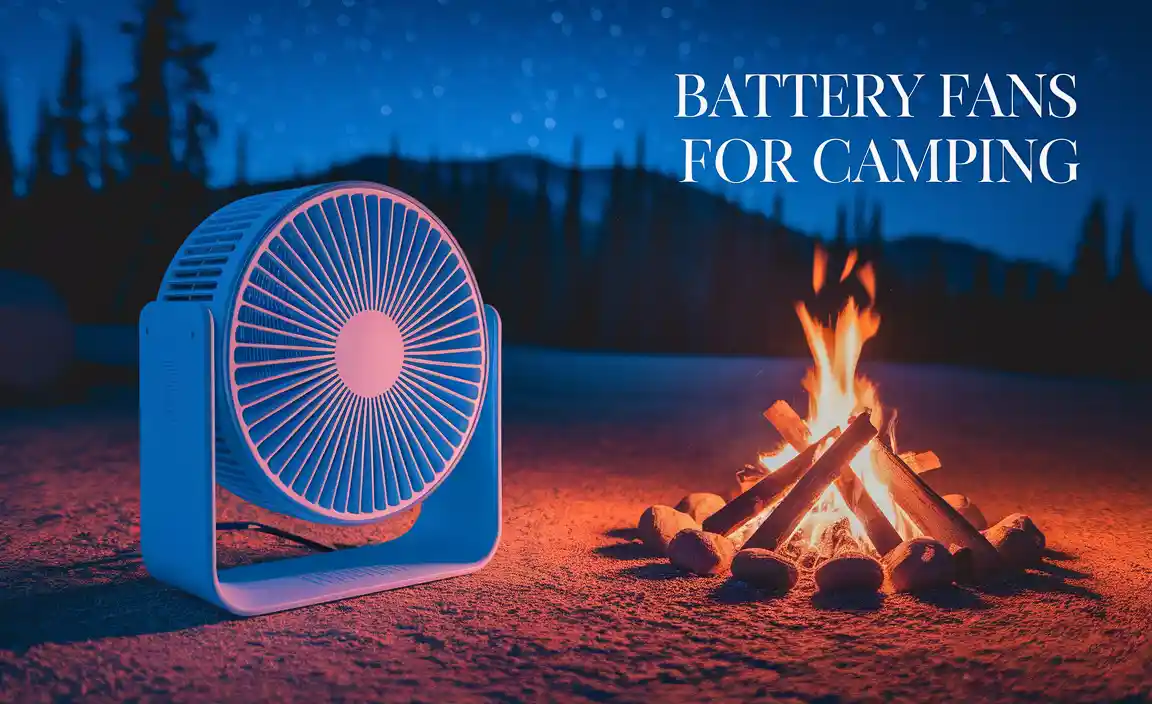 Battery Fans For Camping