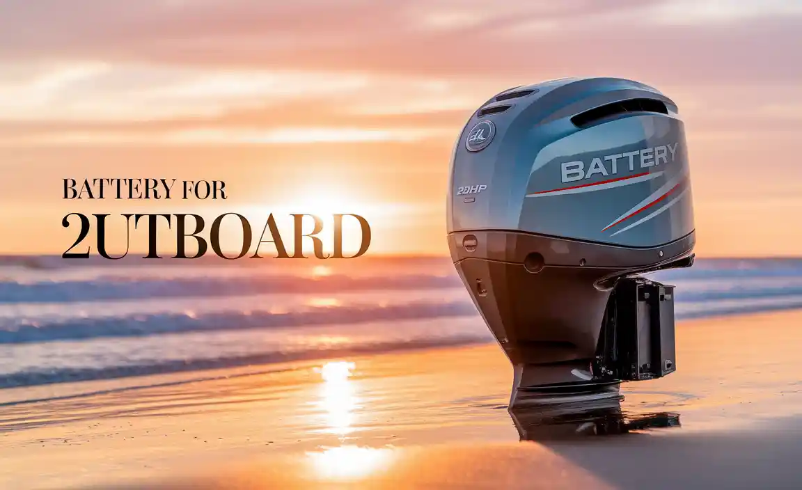 Battery For 20Hp Outboard