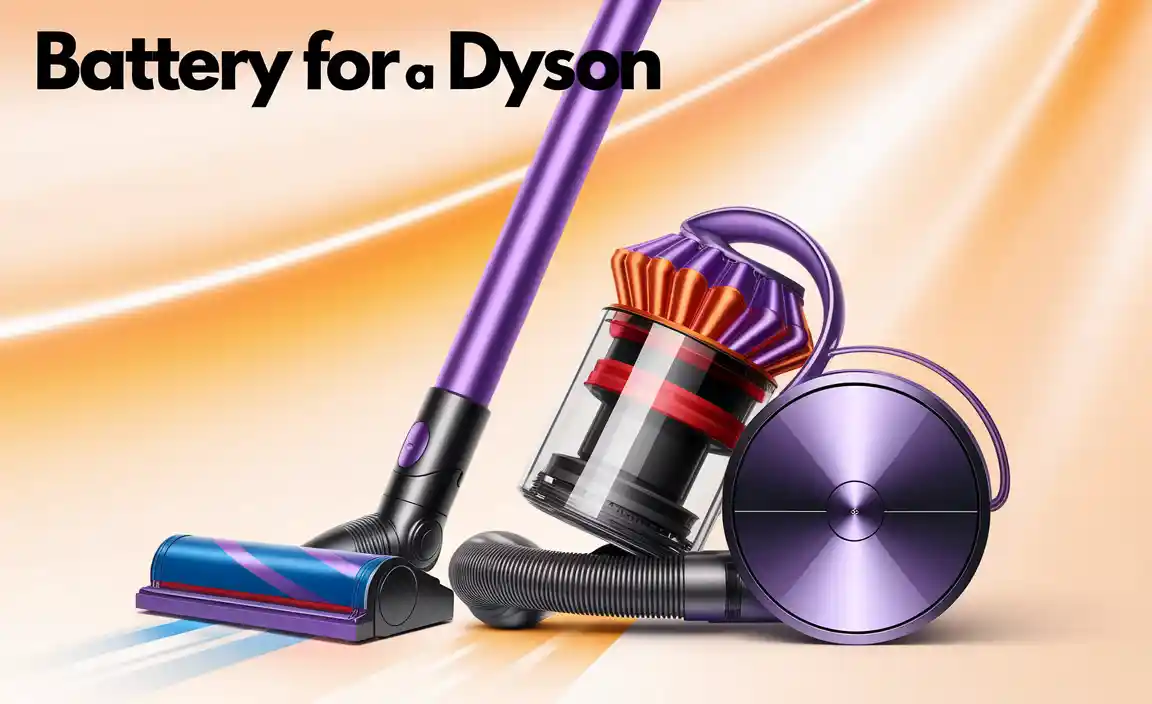 Battery For A Dyson