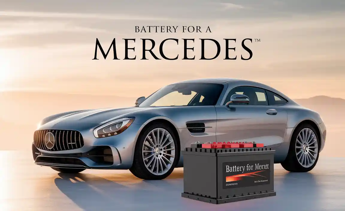Battery For A Mercedes