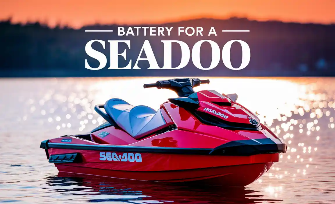 Battery For A Seadoo