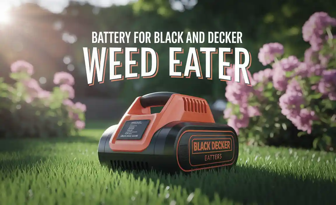 Battery For Black And Decker Weed Eater