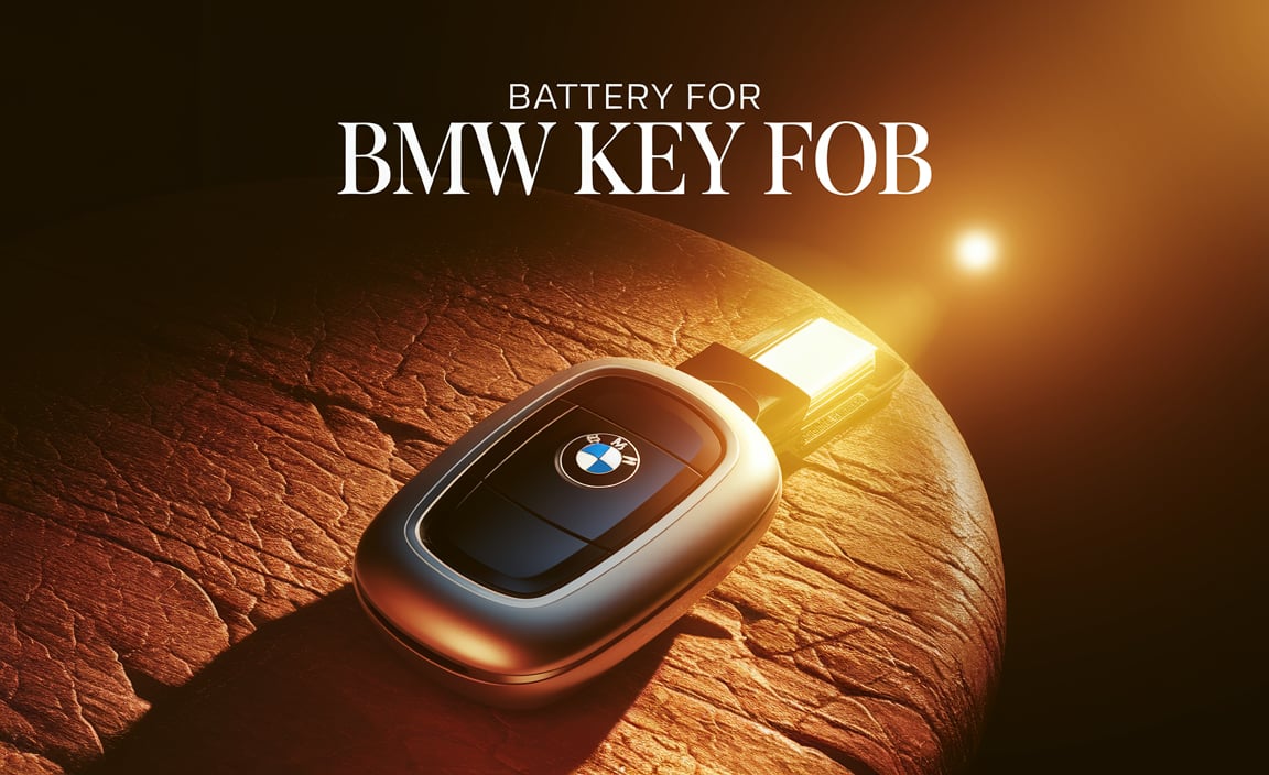 Battery For Bmw Key Fob
