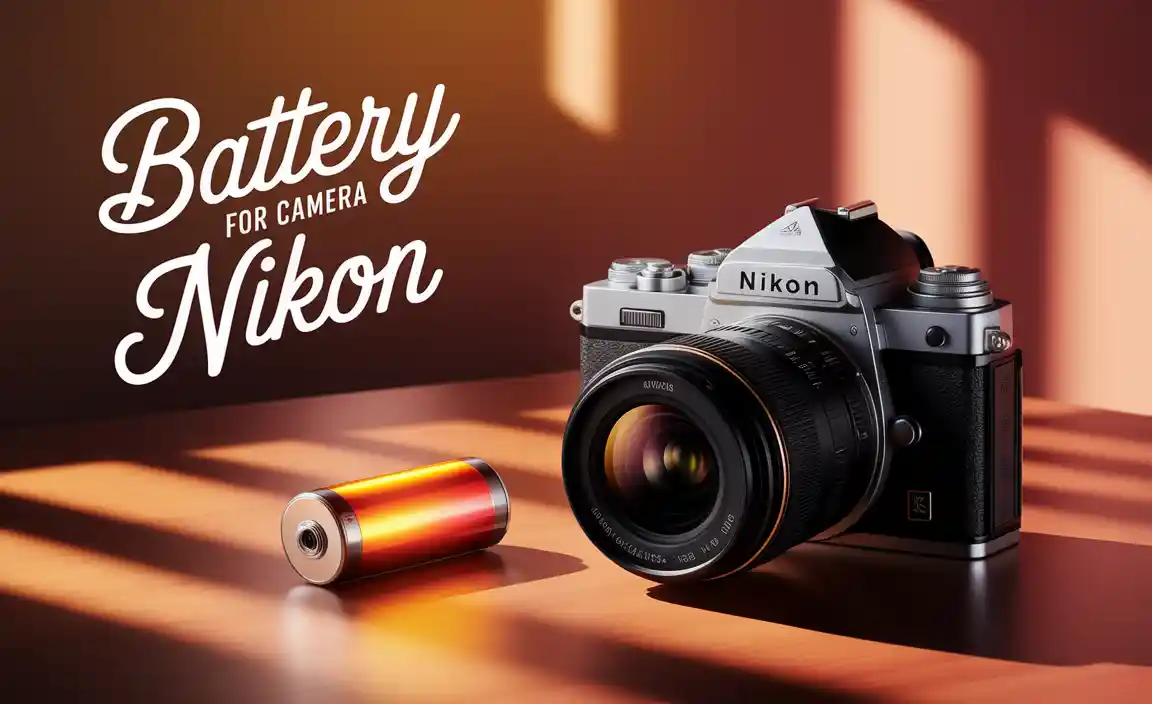 Battery For Camera Nikon