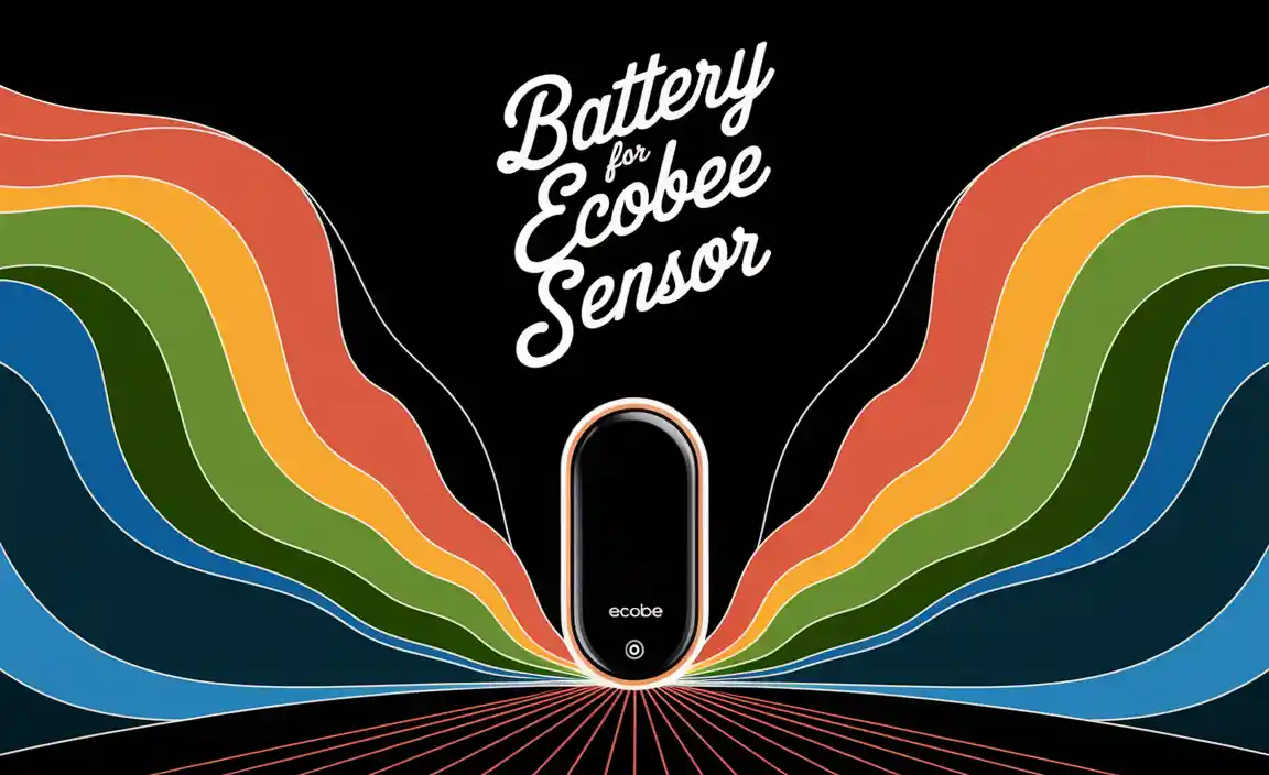 Battery For Ecobee Sensor