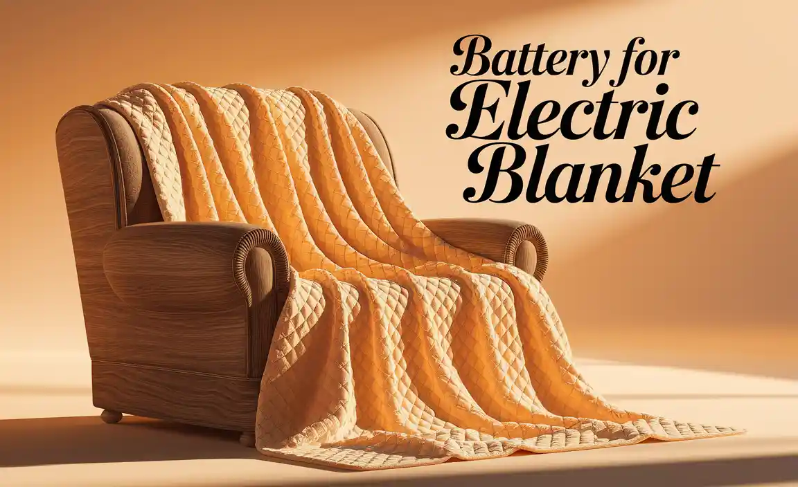 Battery For Electric Blanket