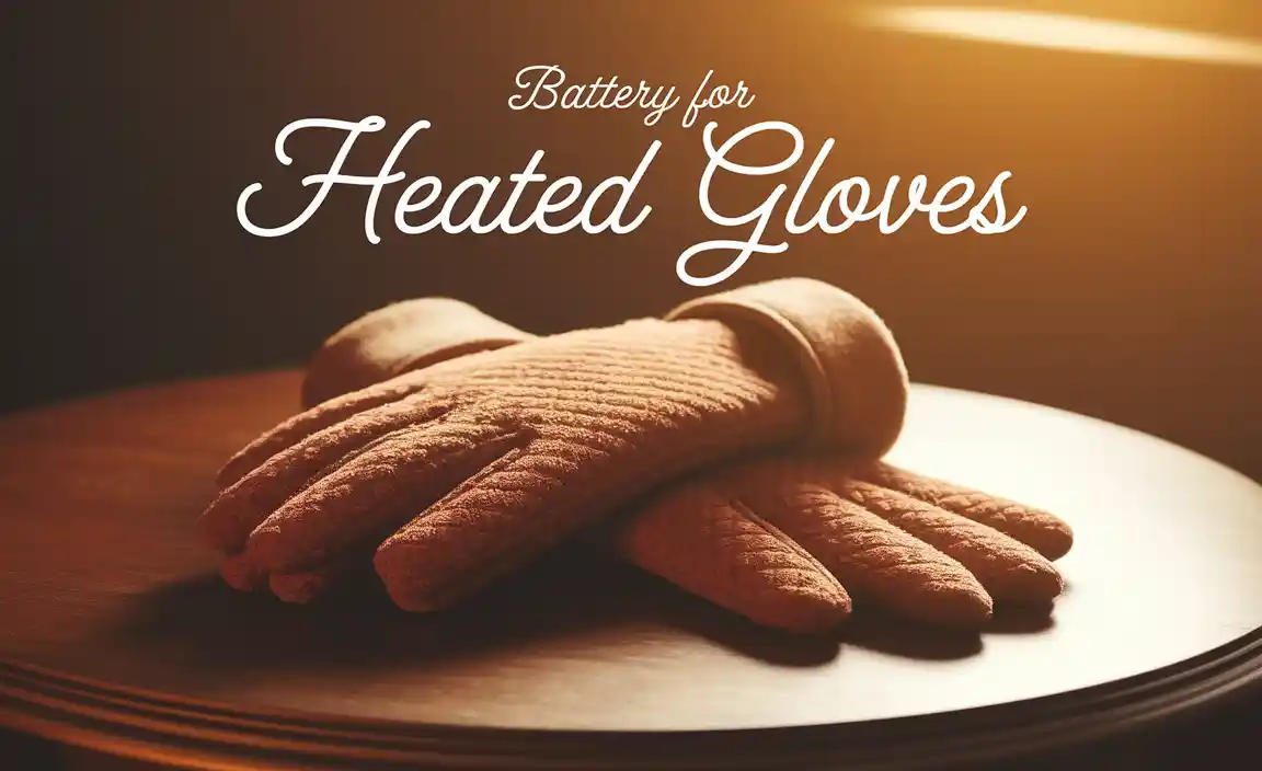 Battery For Heated Gloves