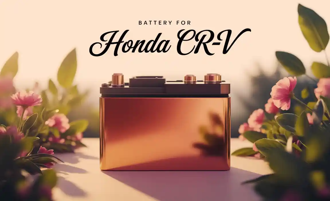 Battery For Honda Cr-V