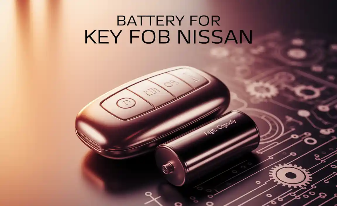 Battery For Key Fob Nissan
