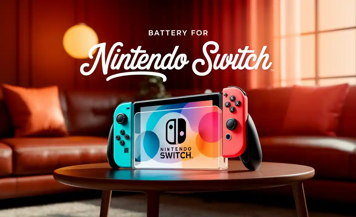 Battery For Nintendo Switch