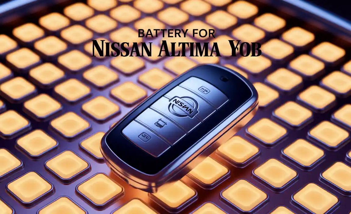 Battery For Nissan Altima Key Fob