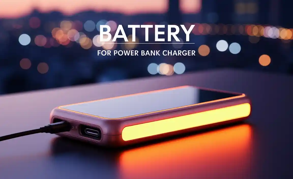 Battery For Power Bank Charger