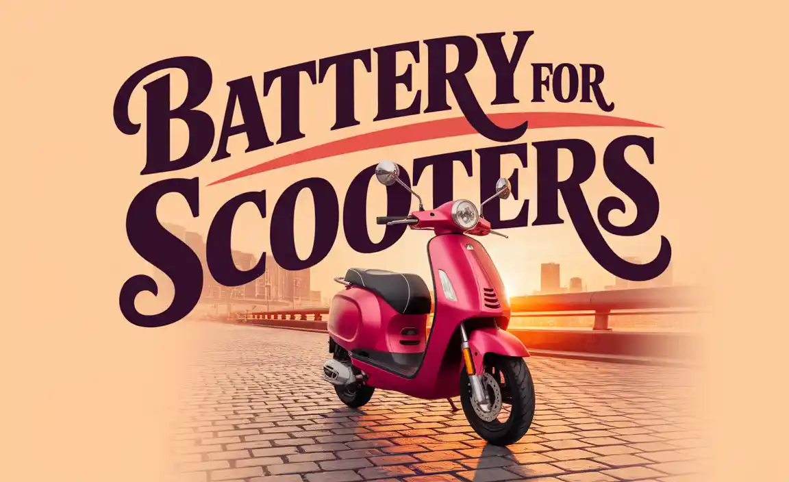 Battery For Scooters