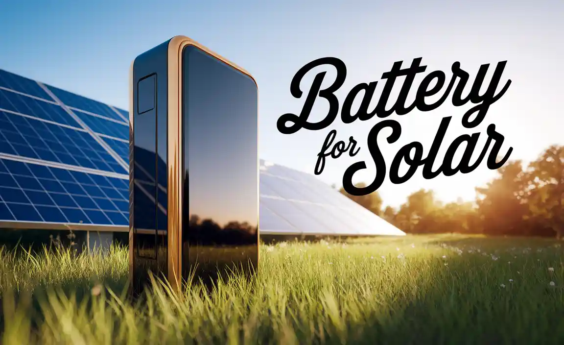 Battery For Solar