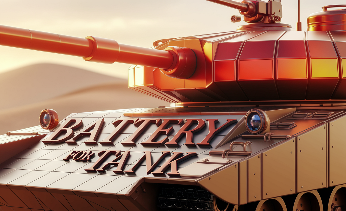 Battery For Tank