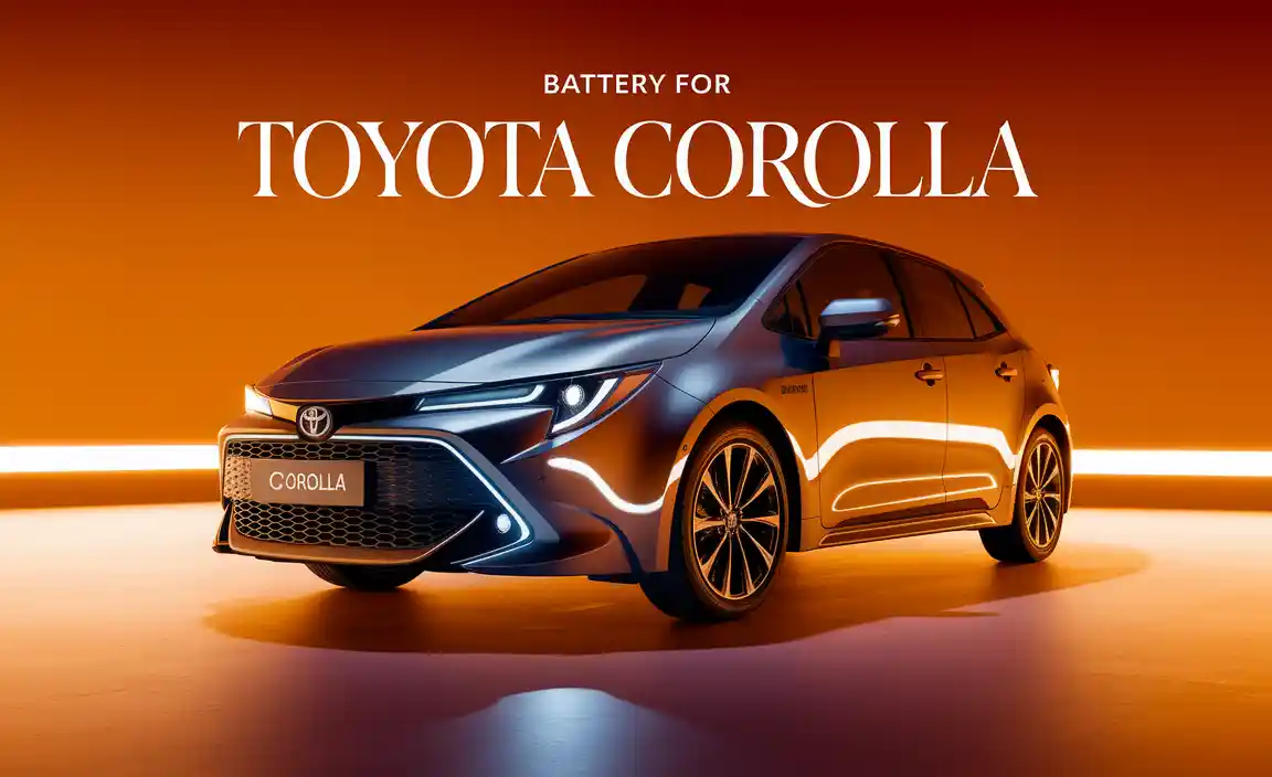 Battery For Toyota Corolla