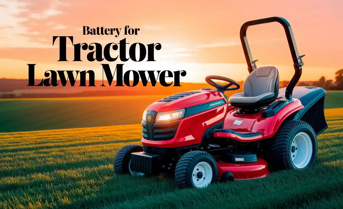 Battery For Tractor Lawn Mower