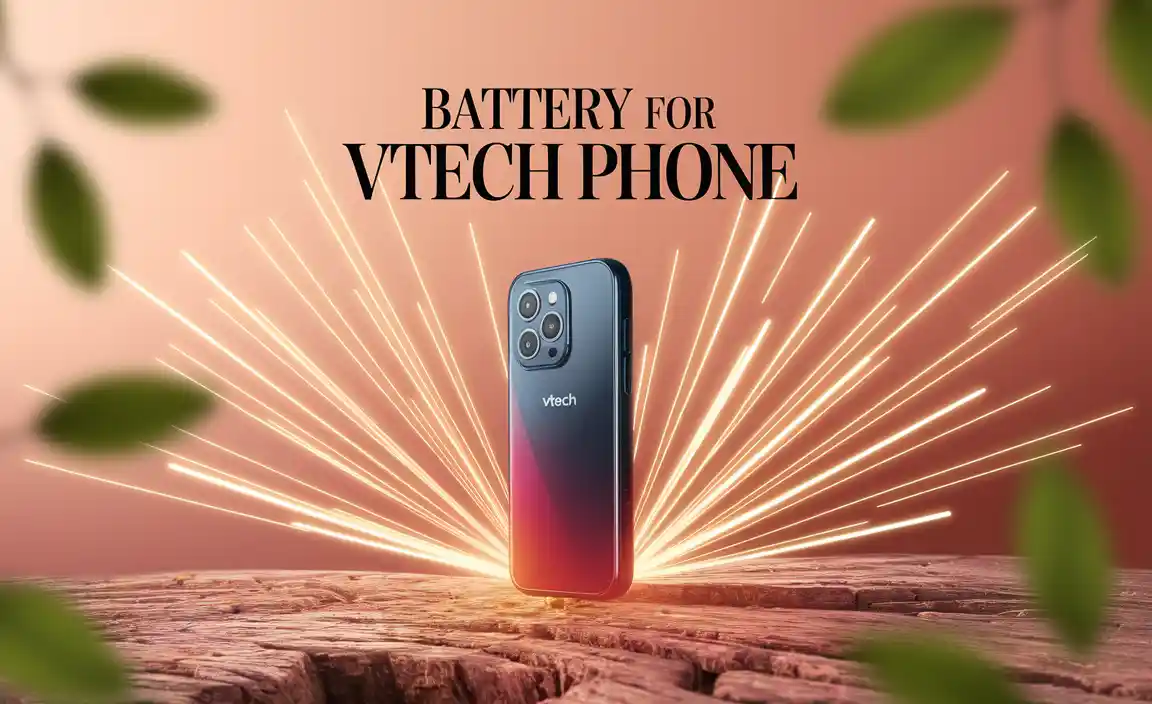 Battery For Vtech Phone