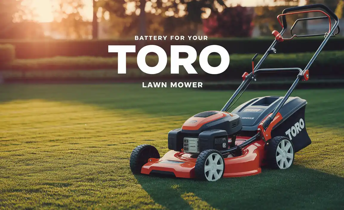 Battery For Your Toro Lawn Mower