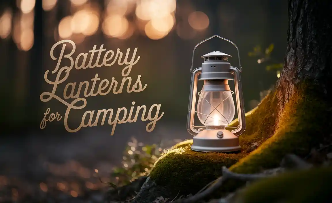 Battery Lanterns For Camping