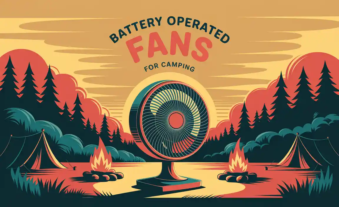 Battery Operated Fans For Camping