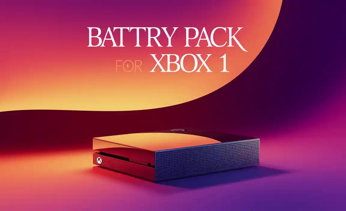 Battery Pack For Xbox 1