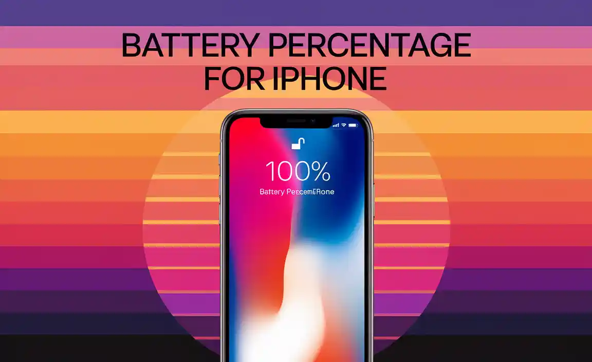 Battery Percentage For Iphone
