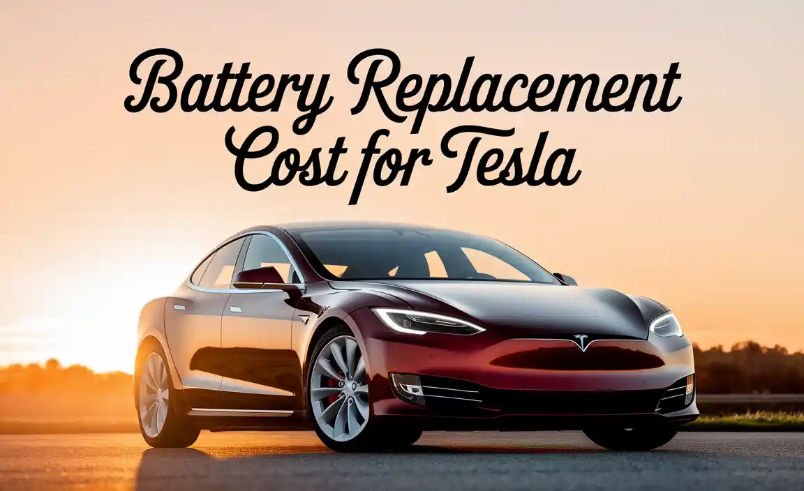 Battery Replacement Cost For Tesla
